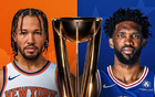 NBA小組賽76人VS尼克斯，恩比德新賽季首秀