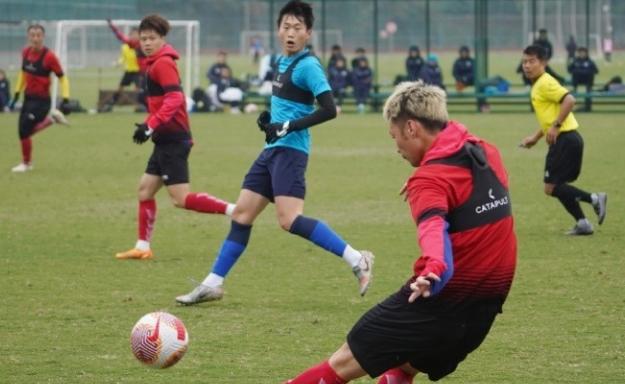 陜西隊中甲遞補，引四大中超亞冠主力，沖刺超前。