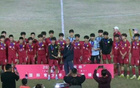 健力寶杯：湖北U16 2-1 勝水原三星奪冠，萬(wàn)項(xiàng)進(jìn)球奪魁。