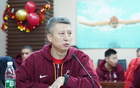 中國(guó)男籃集訓(xùn)入隊(duì)會(huì)，郭士強(qiáng)強(qiáng)調(diào)國(guó)家隊(duì)拼搏精神。