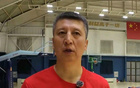 中國男籃備戰(zhàn)亞預(yù)賽，主力歸隊，積極訓(xùn)練。