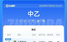 中乙今日：恒宸領(lǐng)跑南區(qū)，藍(lán)航未勝