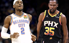 亞歷山大杜蘭特中投對比，NBA官網揭秘