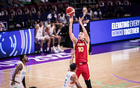 王俊杰百發(fā)百中，中國男籃大勝印度，亞洲杯兩連勝！