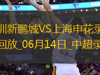 06月14日中超第14輪深圳新鵬城vs上海申花全場錄像